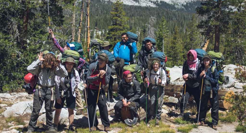 backpacking trip for lgbtq teens in california